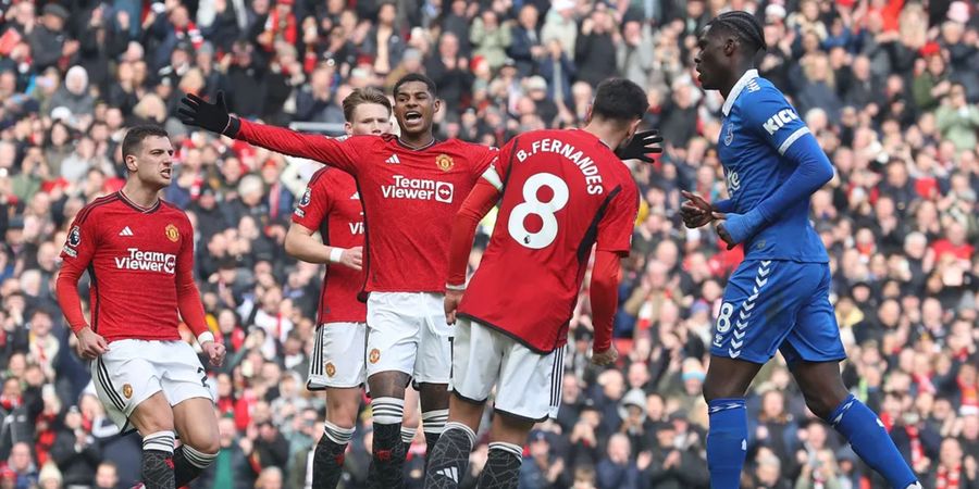 Hasil Liga Inggris - Junior Lionel Messi Cetak Rekor Aneh, Man United Hantam Everton di Kandang