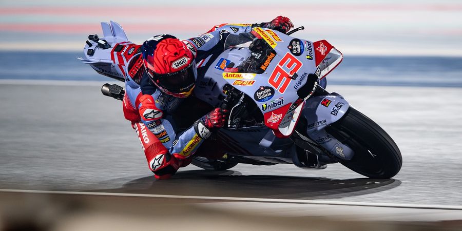 Hasil Sprint MotoGP Portugal 2024 - Francesco Bagnaia Apes, Marc Marquez Menangi Duel Kontra Jorge Martin di Lap Akhir