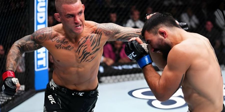 Hasil UFC 299 - Perang Pecah di Kelasnya Islam Makhachev, Dustin Poirier Hajar KO Si 100 Persen Finish