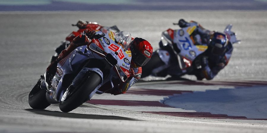 'Namanya Juga Marc Marquez', Reaksi Francesco Bagnaia Lihat Si Alien Finis Ke-4 di MotoGP Qatar
