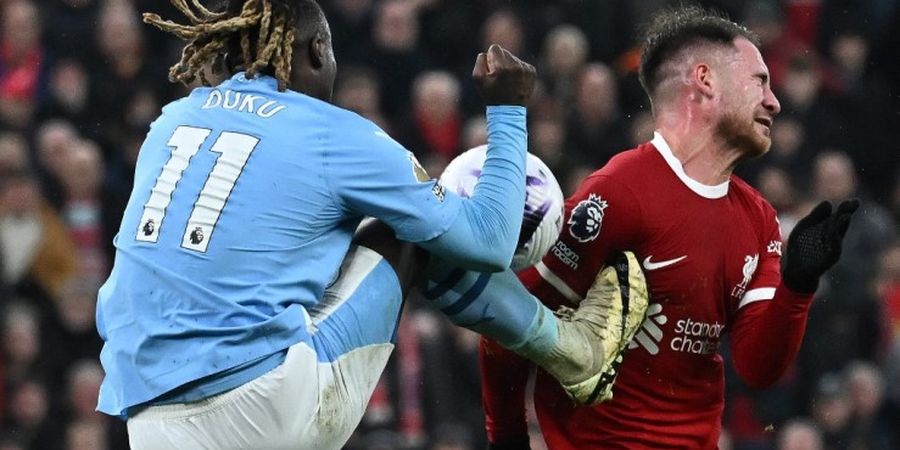 Dada Mac Allister Ditendang Pemain Man City, Klopp Kecewa Tak Dapat Penalti