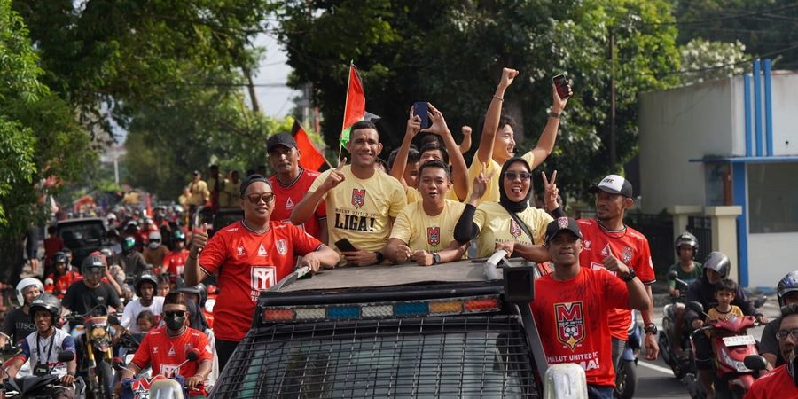 Pulang Kampung Rayakan Keberhasilan Promosi ke Liga 1, Malut United Bahagiakan Masyarakat Maluku Utara