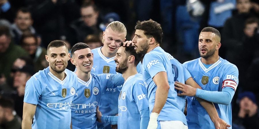 Hasil Piala FA - Dongeng Tim Divisi 2 Berlanjut, Man City Lolos ke Semifinal dengan Mudah