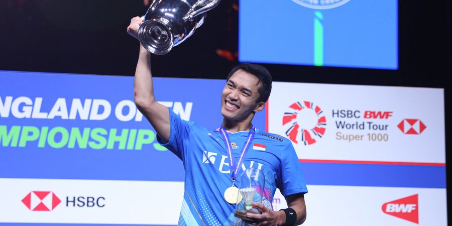 Final All England Open 2024 - Lebih dari Juara, Jonatan Sudah Senang dengan Bikin Sejarah bareng Ginting