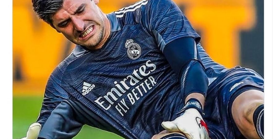 Sebentar Lagi Siap Tempur di Real Madrid, Thibaut Courtois Malah Kena Cedera Baru di Lutut Satunya Lagi