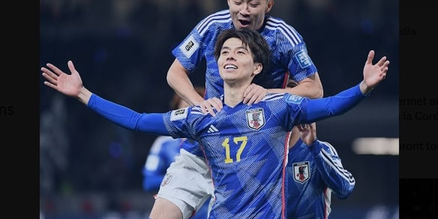 Kualifikasi Piala Dunia 2026 - Gol Detik 80 Bikin Rekor Timnas Jepang 100 Persen, Paling Mengerikan bareng Australia