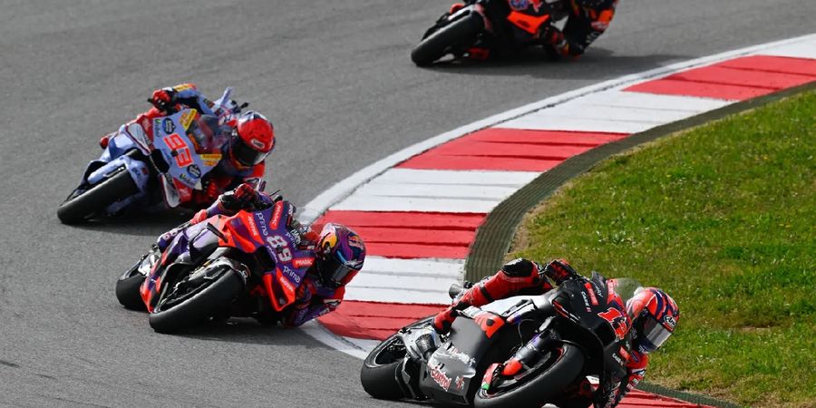MotoGP Portugal 2024 - Kata Jorge Martin Usai Dikejutkan Manuver Marc Marquez pada Lap Terakhir Sprint