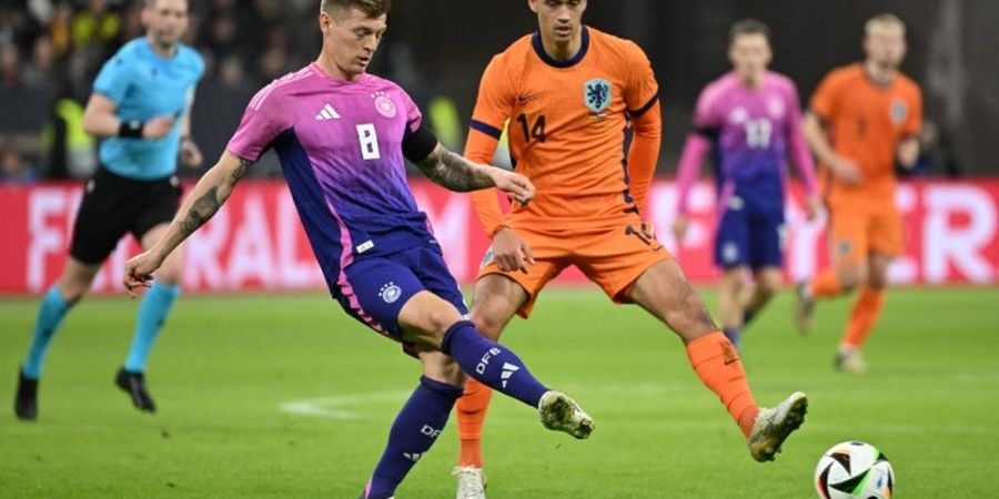 Hasil Uji Coba - Jerman Terhindar dari Terkaman Belanda di Laga Spesial Toni Kroos