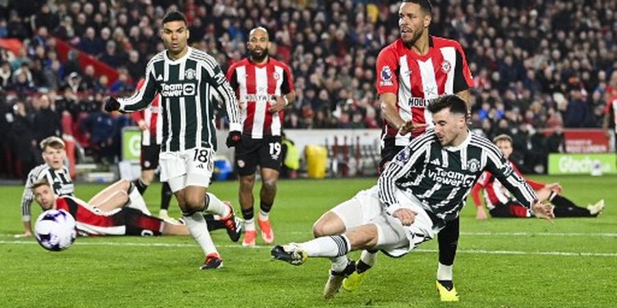 Hasil Liga Inggris - Brentford Vs Man United, Tiang Gawang Jadi Penyelamat Setan Merah dari Sengatan Lebah