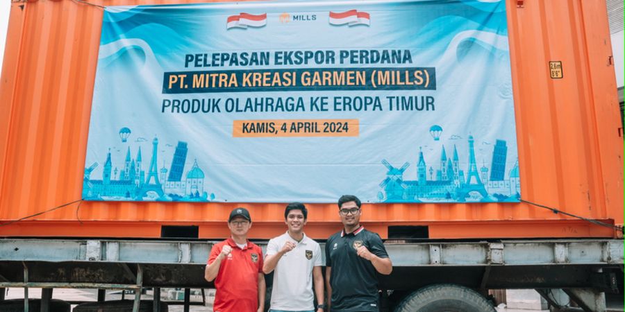 Eks Apparel Timnas Indonesia Ekspor Produk Olahraga ke Eropa Timur