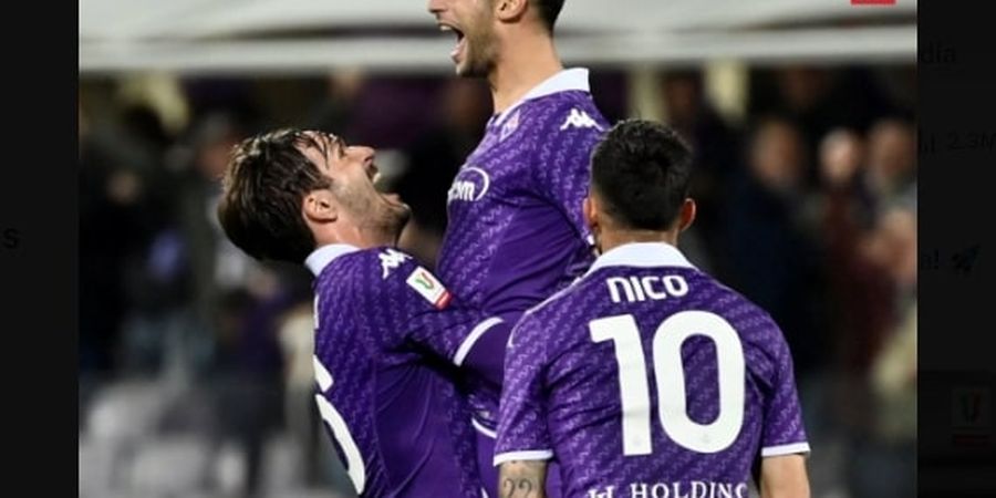 Rekap Semifinal Coppa Italia - Fiorentina dan Juventus Selangkah Maju, Calon Final Ulangan 64 Tahun Silam