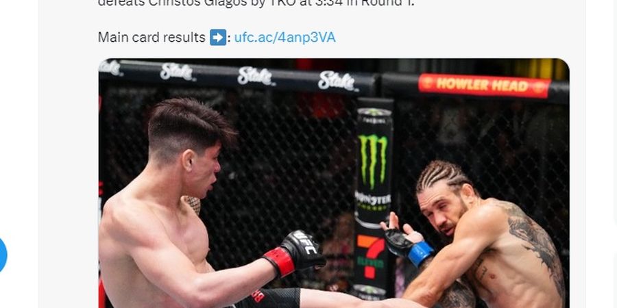 Hasil UFC Vegas 90 - Penendang Kepala Khabib Punya Penerus