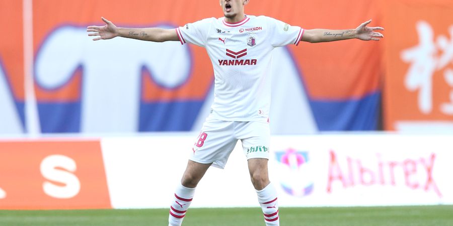 Justin Hubner Bawa Brace Kemenangan, Cerezo Osaka Pimpin Klasemen J1 League