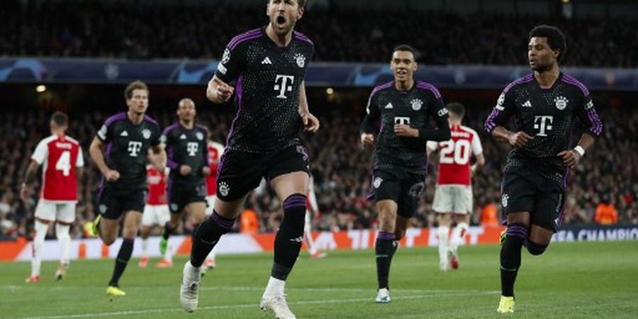 Hasil Liga Champions - Pray for Bayern Apanya? Arsenal Tersandung Penalti Harry Kane di Kandang Sendiri