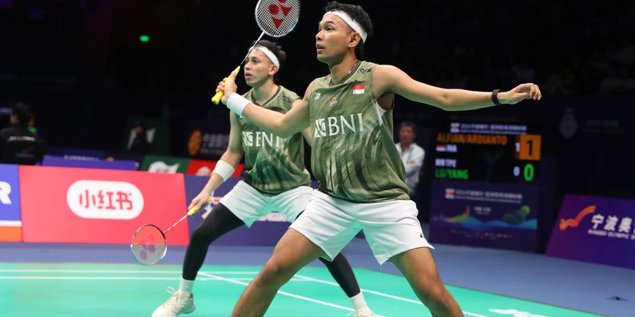 Hasil Kejuaraan Asia 2024 - Fajar/Rian Gagal Balas Dendam, Ganda Putra Indonesia Tak Bersisa