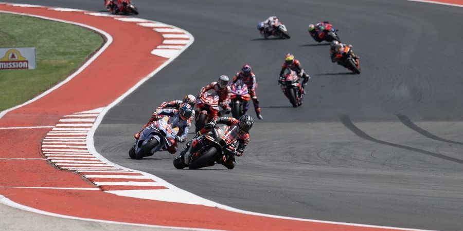 Hasil Sprint MotoGP Americas 2024 - Kecepatan Vinales Tak Ada Obat, Acosta Malah Gagal Podium usai Salip Marquez