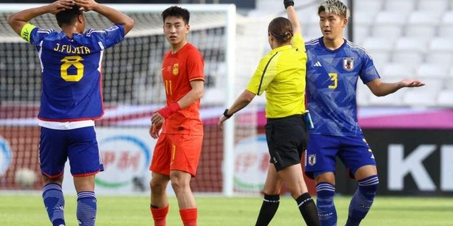 Hasil Piala Asia U-23 2024 - Kartu Merah Tak Jadi Kendala, 10 Pemain Jepang Tundukkan China