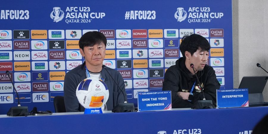 Shin Tae-yong Usai Timnas U-23 Indonesia Kalah dari Qatar: Ini Bukan Pertandingan Sepak Bola, Ini Pertunjukkan Komedi!