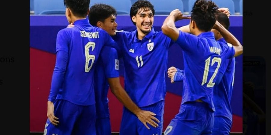 Hasil Piala Asia U-23 2024 Grup C - Assist Cantik Pemain Lyon Bikin Thailand Basmi Irak, Rekan Setim Ronaldo Ukir Brace