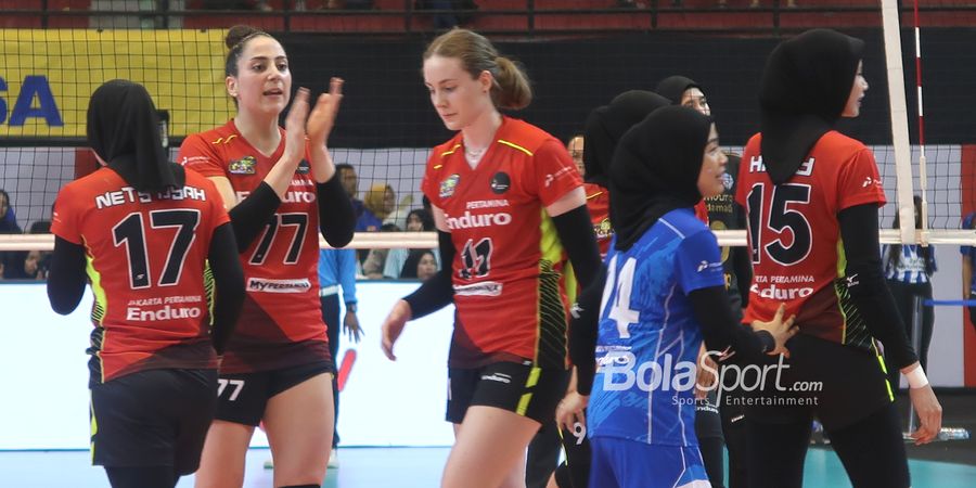 Hasil Proliga 2024 - Ulangan Final Musim Lalu, Duet Giovanna Milana dan Shemanova Memuaskan Saat Gulung Juara Bertahan