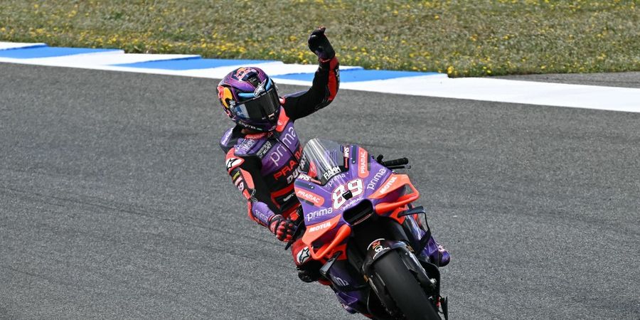Hasil Sprint Race MotoGP Spanyol 2024 - Jorge Martin Finis Pertama Saat Marc Marquez Terjatuh karena Terlalu Berambisi, Bagnaia Apes Lagi