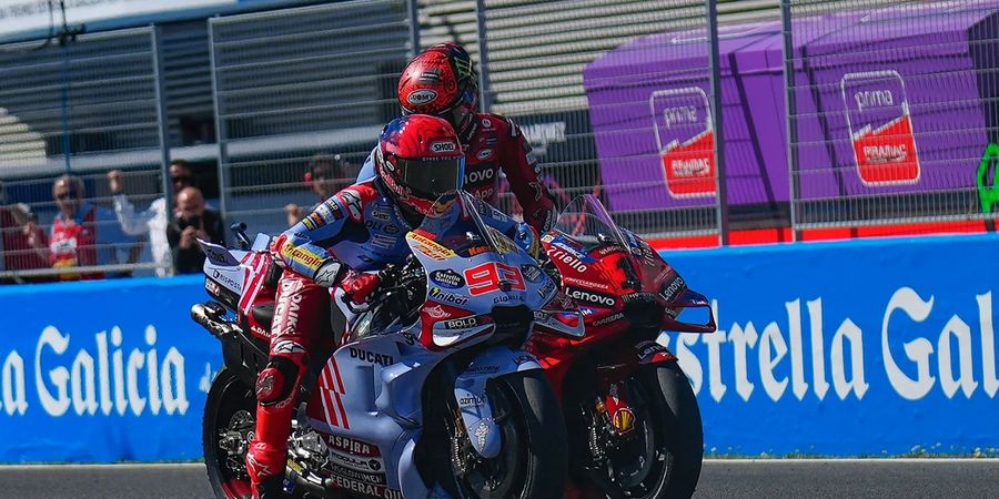 MotoGP Spanyol 2024 - Valentino Rossi Dibutuhkan Saat Bagnaia Harus Buntuti Marquez untuk Posisi Pertama