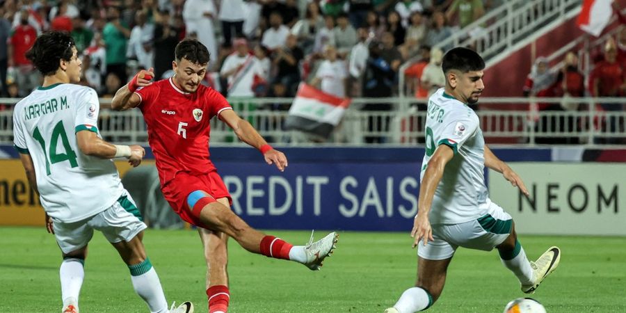 LIVE Extra Time - Irak Cetak Gol, Timnas U-23 Indonesia Berbalik Tertinggal 1-2