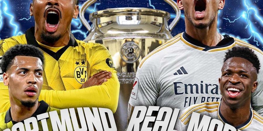 Final Liga Champions - Tak Ada Favorit, Peluang Juara Dortmund dan Real Madrid 50:50