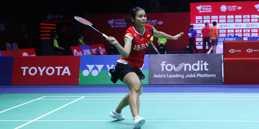 Hasil Thailand Open 2024 - Gregoria Kalah Nyesek dari Tuan Rumah, Harapan ke Semifinal Ambyar