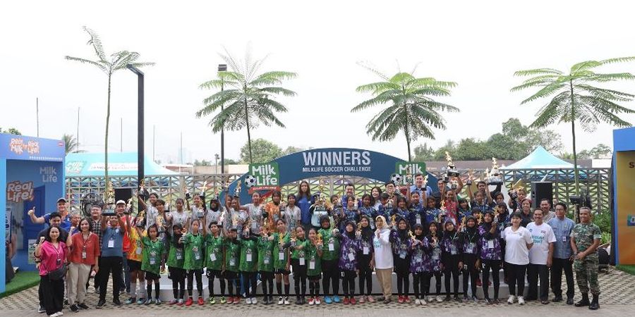 Dihadiri Pemain Timnas Wanita Indonesia, MilkLife Soccer Challenge Tangerang Series 1 Berjalan Sukses