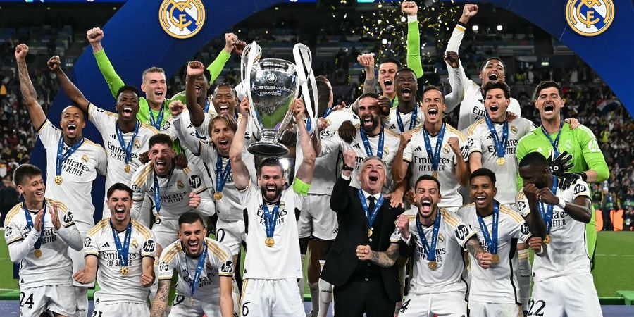 Daftar Peserta Liga Champions 2024-2025: Real Madrid Juara, Raja Ukraina Ikut Gembira