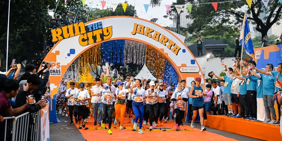 Sehari Jelang LPS Monas Half Marathon, Run the City Digelar di Jakarta