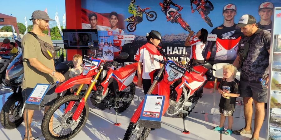 Motor Adventure dan Explorer Honda Hiasi MXGP 2024 Lombok, Jadi Perhatian Pengunjung