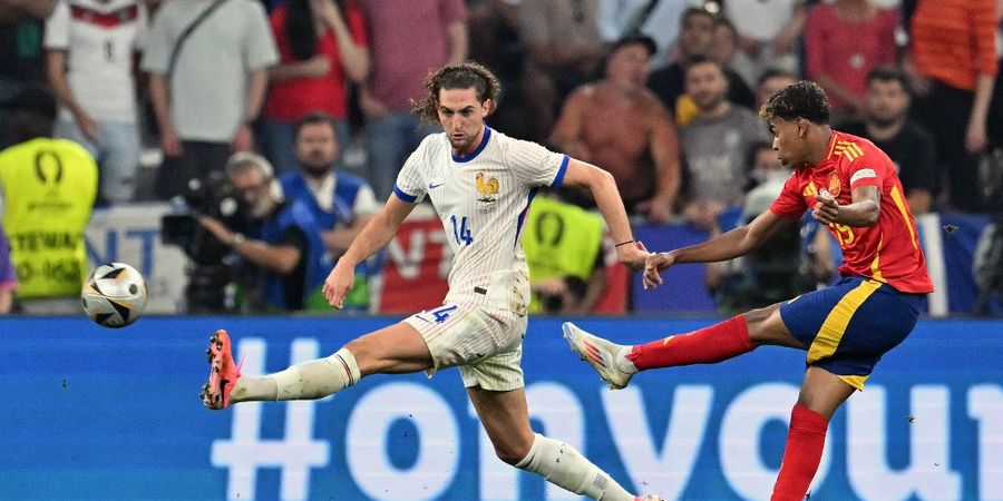 Hasil EURO 2024 - Timnas Prancis Keok, Rekor Hebat Lamine Yamal Bawa Spanyol ke Final