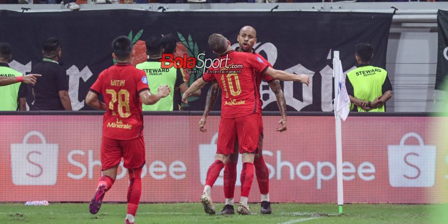 Hasil Liga 1 - Gustavo Almeida Hattrick, Persija Bungkam Barito Putera