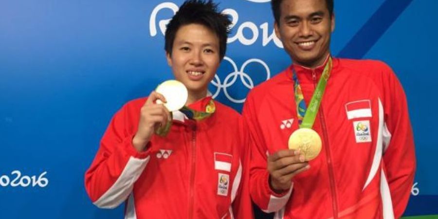 SEJARAH HARI INI - Heroik! Tontowi Ahmad/Liliyana Natsir Raih Medali Emas Olimpiade di HUT RI Ke-71