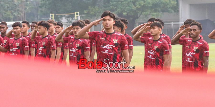 Timnas U-20 Indonesia Jalani Upacara Kemerdekaan ke-79 RI Sebelum Mulai Latihan