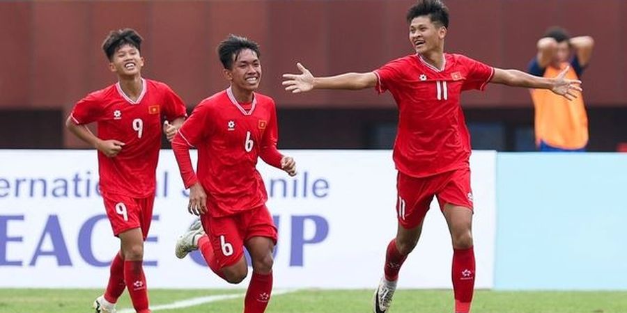 Timnas U-16 Vietnam Jadi Runner-up Turnamen Persahabatan Usai Kejutkan Jepang