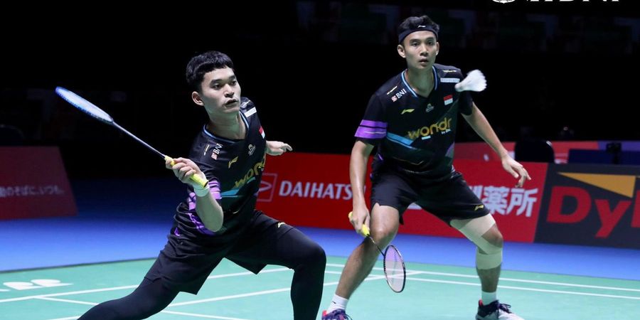 Hasil Japan Open 2024 - Dipuji Komentator BWF, Leo/Bagas Tembus Semifinal dengan Menawan