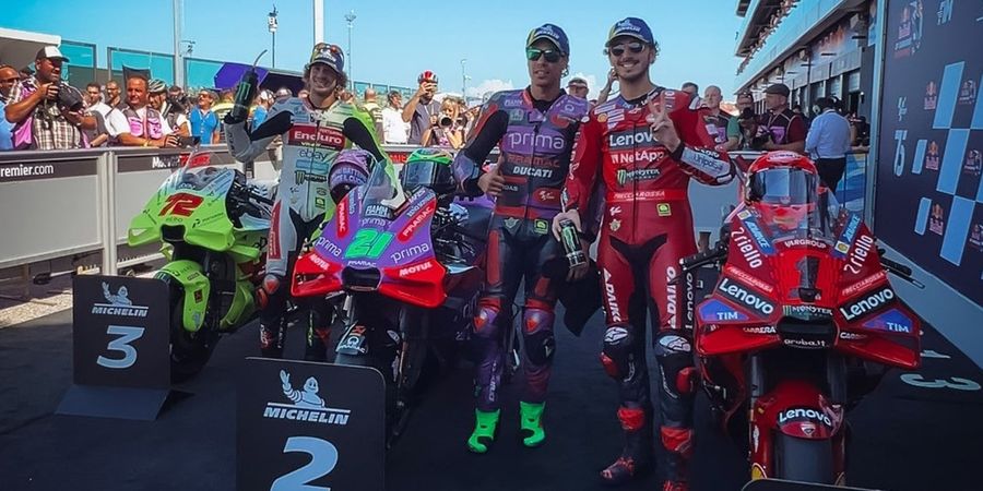 Starting Grid MotoGP San Marino 2024 - Dipimpin Francesco Bagnaia, Trio Murid Valentino Rossi Start Baris Terdepan