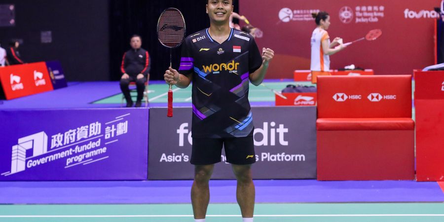 Rekap Hasil Hong Kong Open 2024 - Kemenangan Anthony Ginting Tutup Perjuangan Indonesia, 5 Wakil Lolos Semifinal