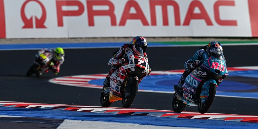 Hasil Kualifikasi Moto3 Emilia Romagna 2024 - Pimpinan Klasemen Kehilangan Pole di Akhir-akhir Sesi, Honda Team Asia Full Senyum