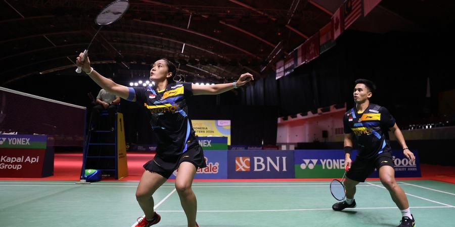 Final Indonesia Masters II 2024 - 2 Gelar Pertama Merah Putih Beri Harapan Baru dari Ganda Campuran dan Tunggal Putri 