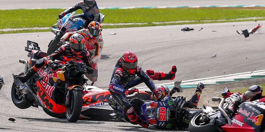 Quartararo Ungkap Ngerinya Situasi Jack Miller Saat Kekacauan Lap Pertama MotoGP Malaysia 2024