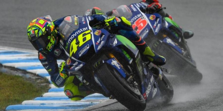 MotoGP Jepang 2017 - Valentino Rossi Sebut Cuaca Halangi Dirinya untuk Tampil Kompetitif