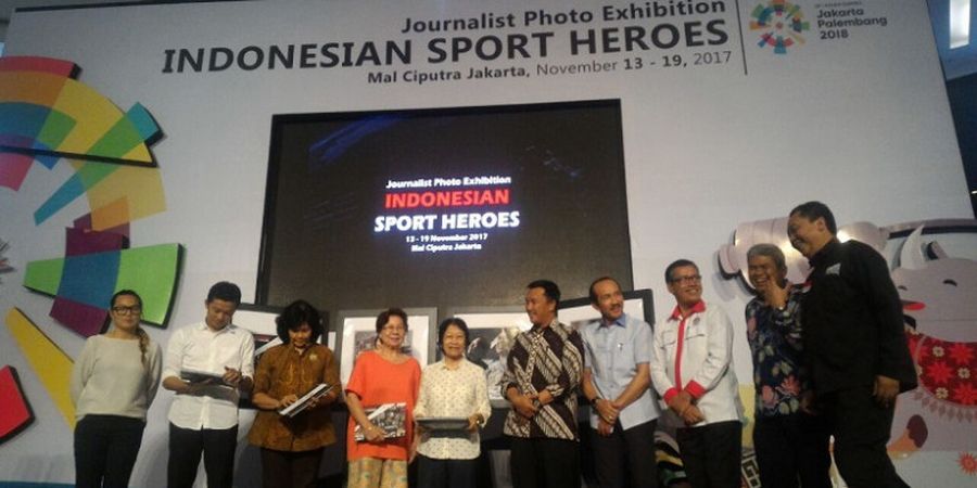 Pameran Foto Jurnalis Bertajuk 'Indonesian Sport Heroes' Resmi Dibuka