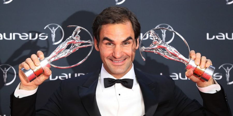 Roger Federer Ungguli 5 Atlet dalam Ajang Laureus Award 2018