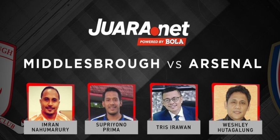 Ini Dia Prediksi Skor Middlesbrough Vs Arsenal