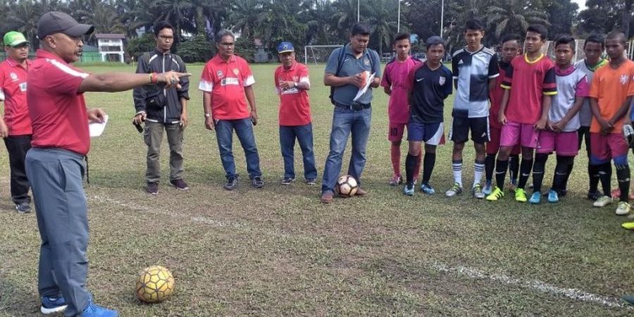 Sebanyak 47 Pemain asal Sumatera Bersaing Masuk Timnas U-16