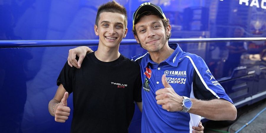 Sang Adik Ungkap Target Bersama Tim Balap Moto2 Milik Valentino Rossi 